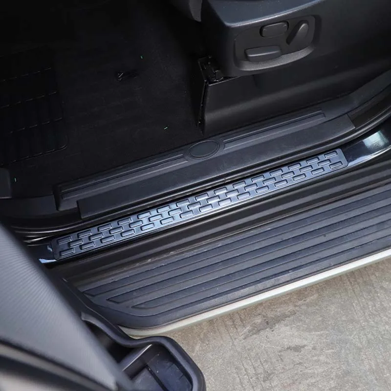 الفولاذ المقاوم للصدأ لاند روفر ديسكفري 4 LR4 2010-2016 سيارة العتبة الخارجية قطاع حماية شريط زخرفي اكسسوارات السيارات #6