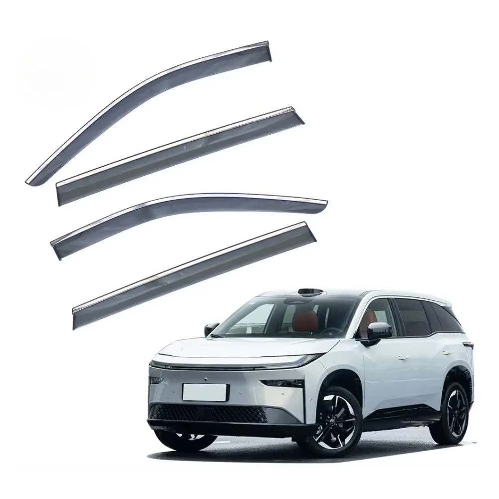 Premium In Channel Direct Fit Window Visor Wind Deflector For Toyota BZ3X 2025 Rain Guards Car Exterior Accessories