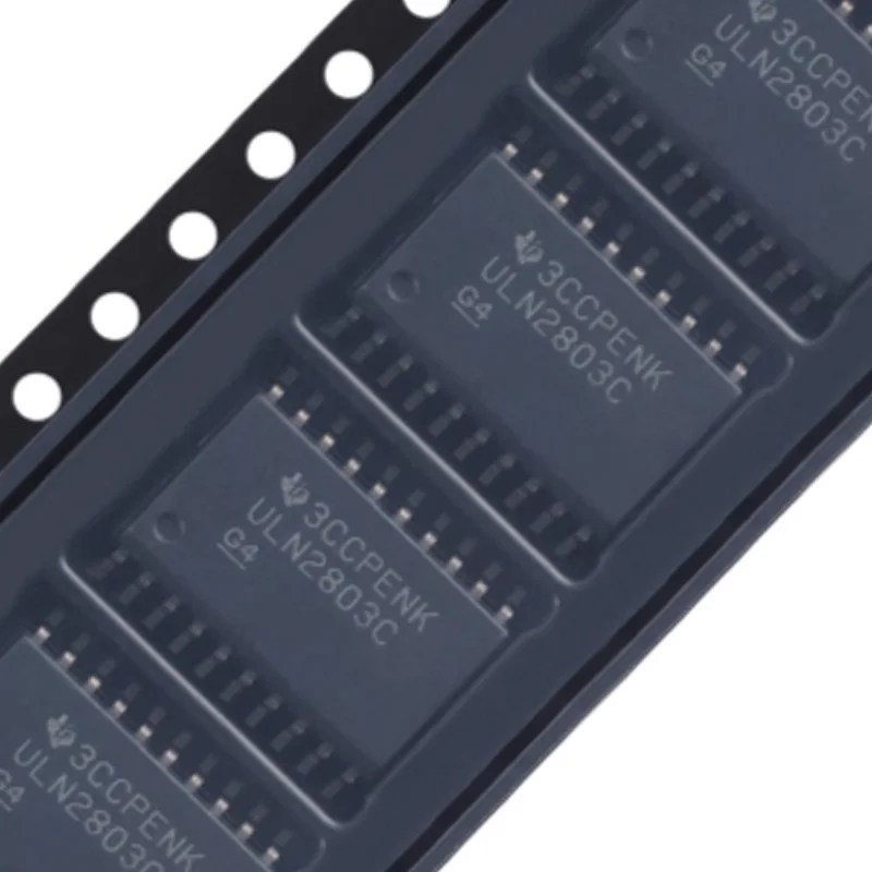 

20Pcs New Original Uln2803Cdwr Silk Screen Uln2803C Soic-20 50V, 8-Channel Darlington Array Chip