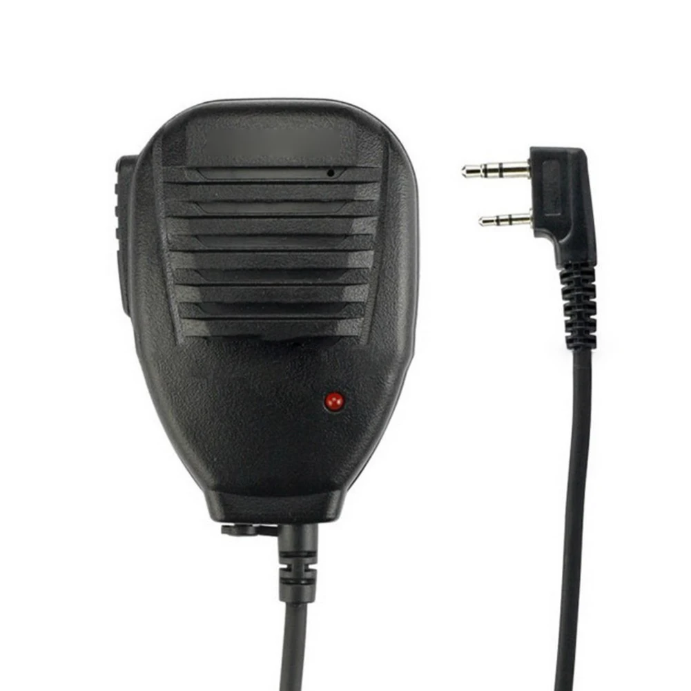 Remote Speaker Mic with PU Spiral Cable for Baofeng UV-82 UV-10R UV-16 UV-17 UV-G30 PRO UVK5 Two-Way Radio Models