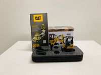 DM 301.7 CR Mini Hydraulic Excavator 1/50 Scale Metal By DieCast Masters DM85597 Collection Engineering Vehicle Model