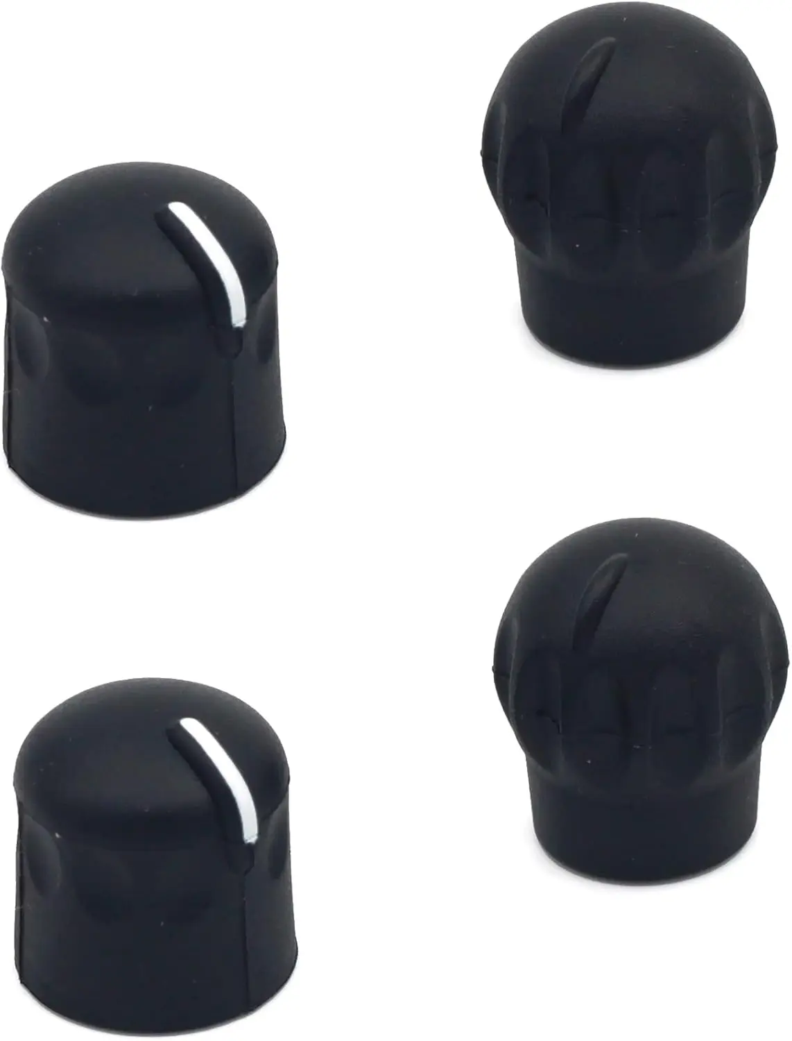Radio Knobs Replacement Volume Control and Channel Knob for Motorola XTS3000 XTS5000 radios Without Insert Retainer 2Pair