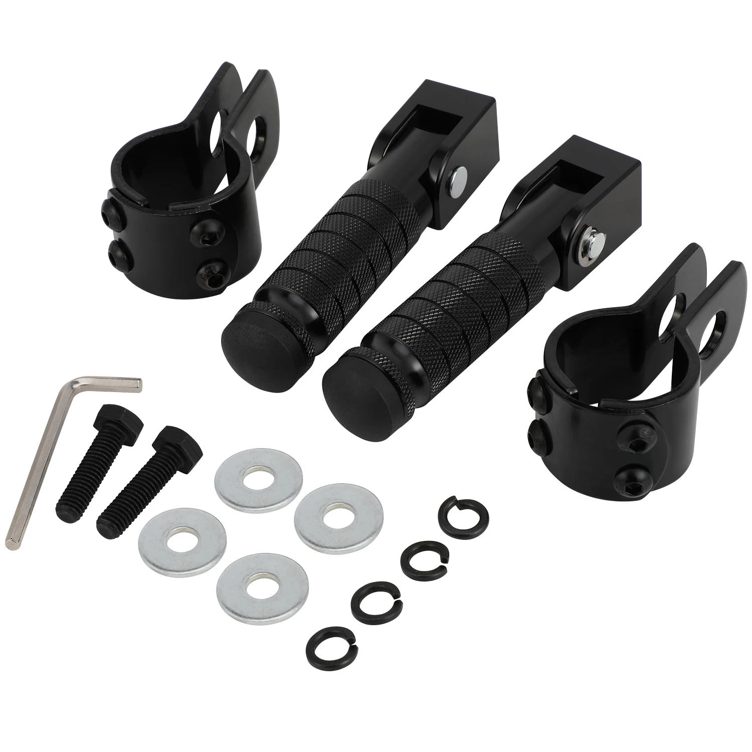 AliExpress JFGRACING 1Pair Motorcycle Universal Pedals Folded Footrest Footpeg Motorcycles Mopeds, Scooters,Bicycle For Kawasaki Versys 650 1000