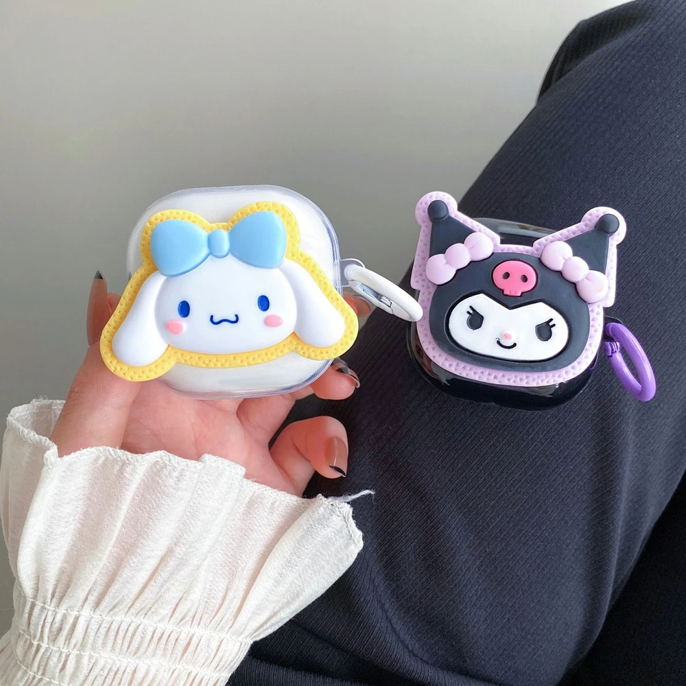 Cute Anime Earphone Case for Samsung Galaxy Buds FE / Buds Pro / Buds 2 / Buds2 Pro Case Wireless Earbuds Case Accessories