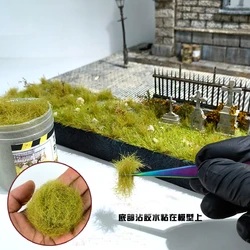 125ML Grass Powder Model Diy Lawn Weed Materials for Building Sand Table Model Accessory Diorama Kits