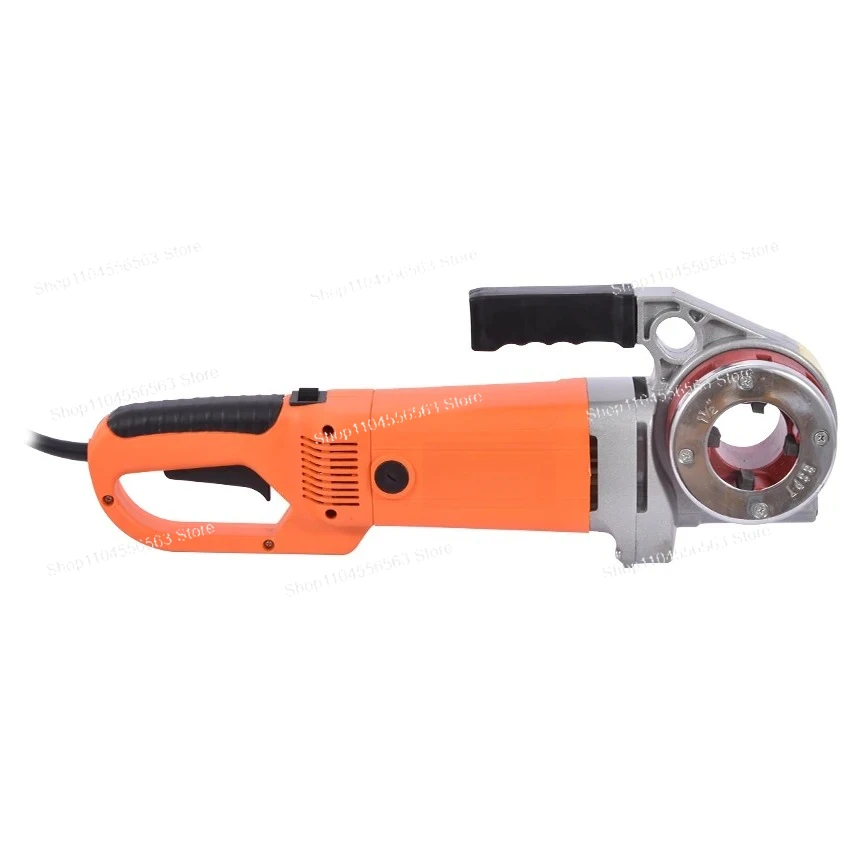 Portable Handheld Electric Pipe Threading Machine 220V/110V Electric Threader for Galvanized Pipe Plumbing Work