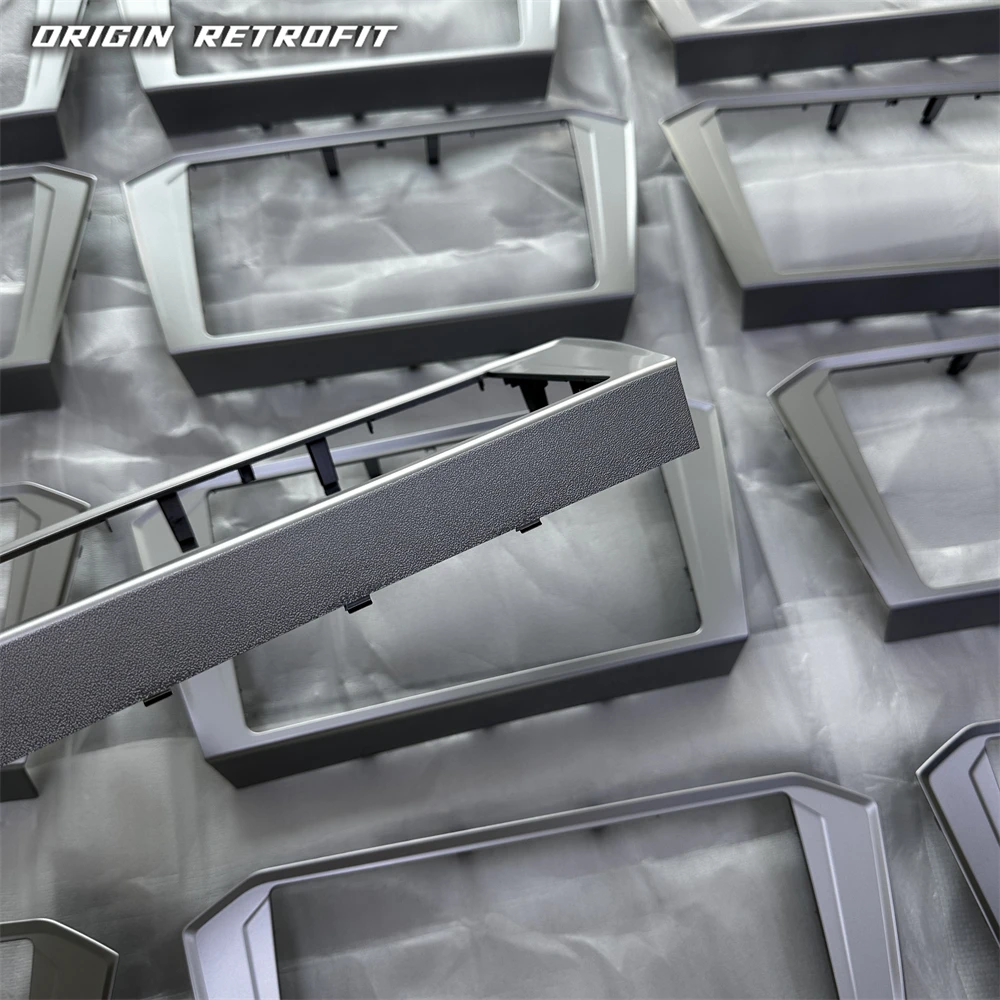 3GD 858 069 B VR4 For VW Passat B8 MIB Silver Host Multimedia Display Inforainmen Plastic Frame trim 3GD858069B