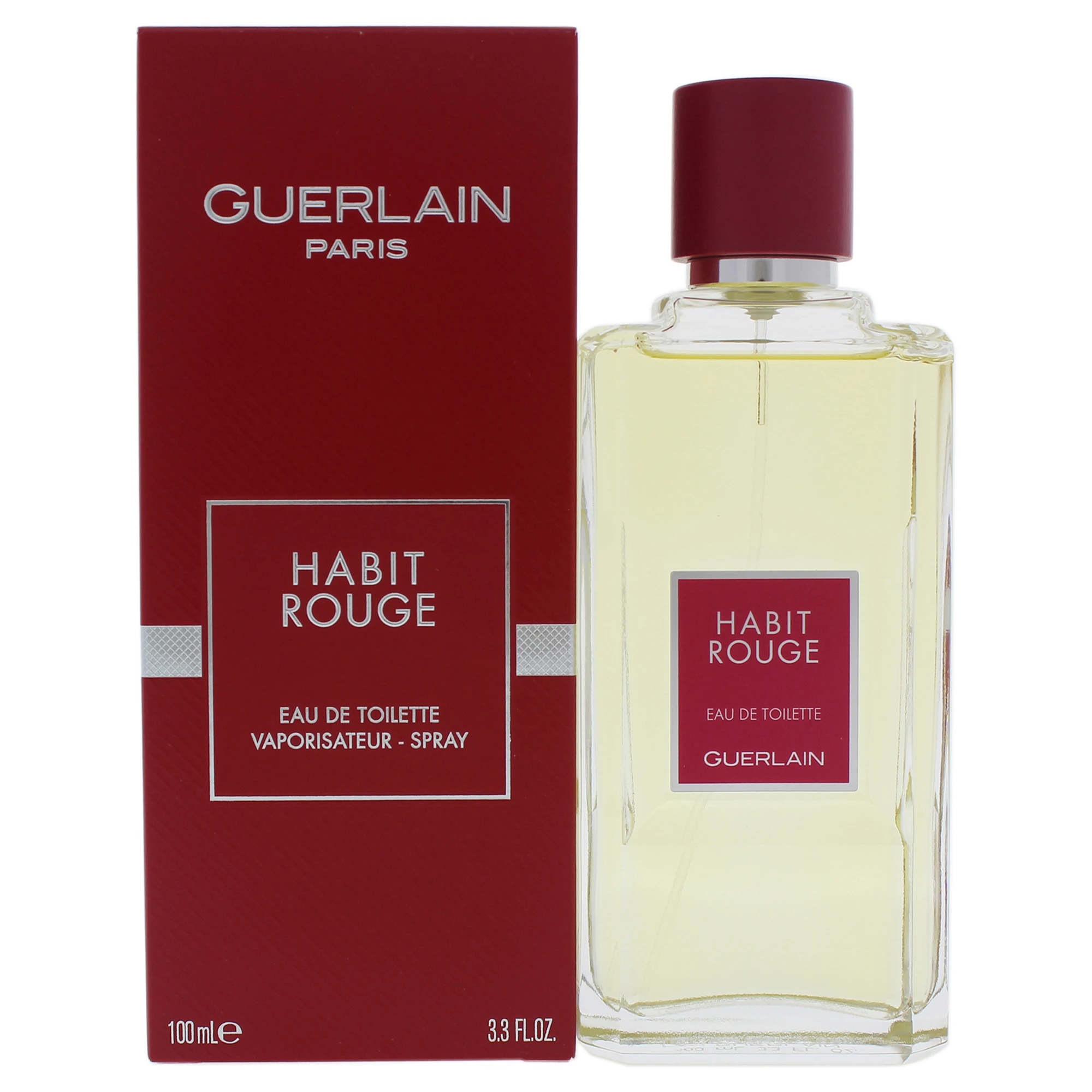 

Guerlain Habit Rouge by Guerlain for Men - 3.4 oz EDT Spray - Original Men's Perfume - Sephora Stuff