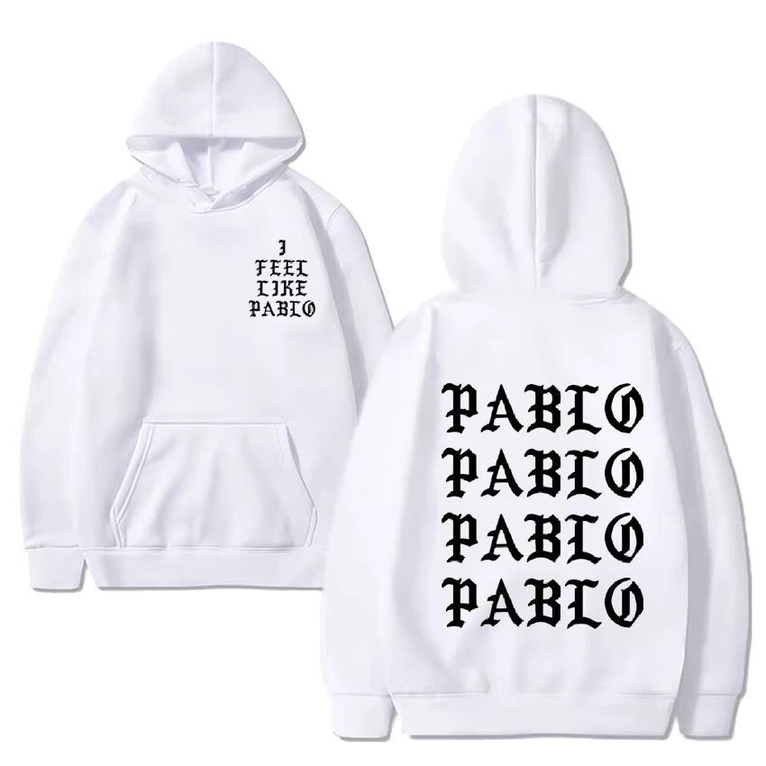 Kanye West Life Of Pablo-I Feel Like Pablo Hoodie Men Women Autumn Winter Fleece Hoodies Long sleeve Unisex pullover Sweatshirt