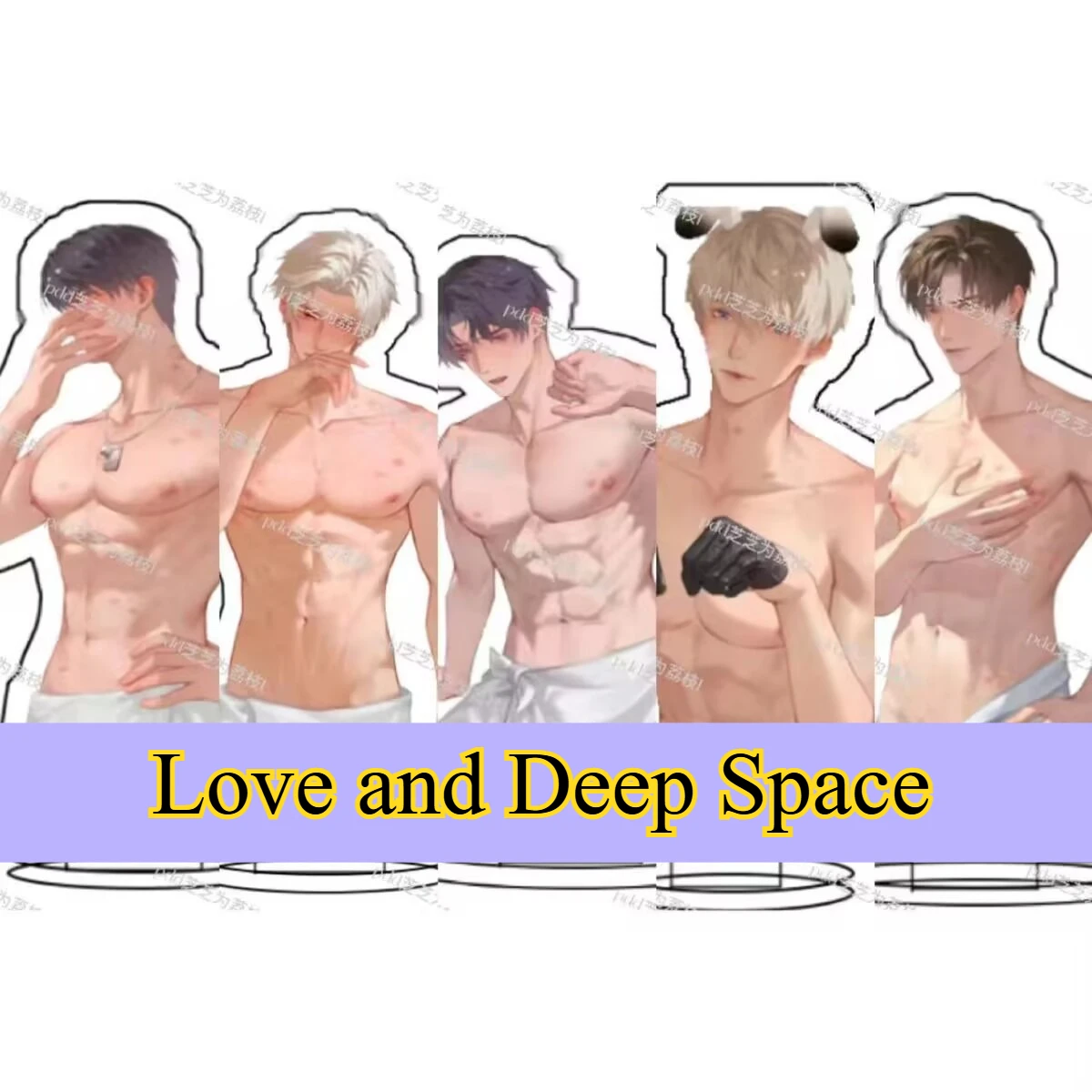 

Сексуальная акриловая периферия "Love and Deep Space" "Qi Yu Shen Xing Hui Qin Che Xia Yi Daytime Deep" подставка для украшения подарка