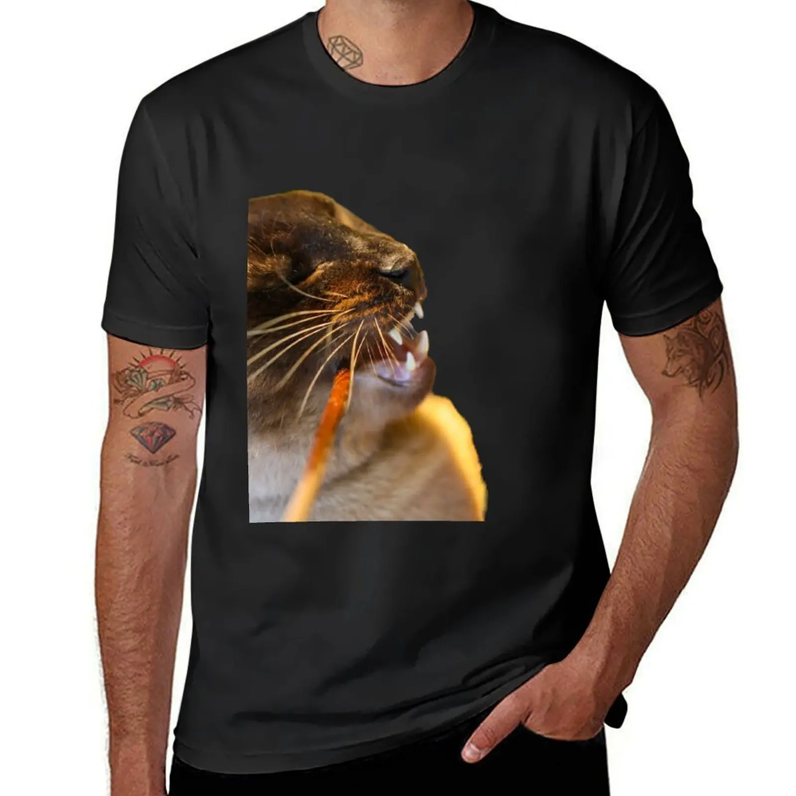 Cat fangs and whiskers T-Shirt for a boy cute tops new edition t shirts for men pack