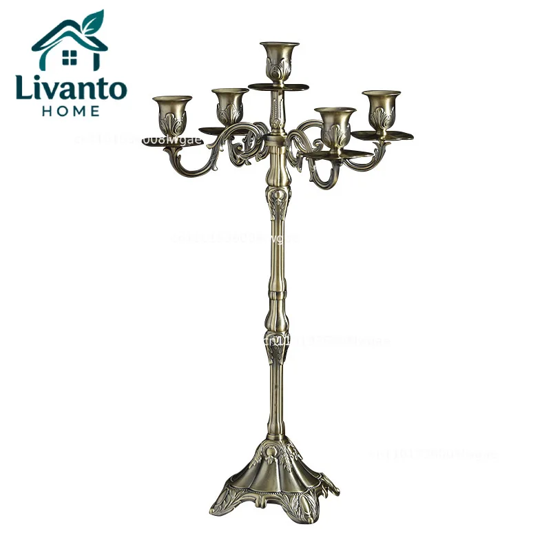 

Candle Holders Metal Candle for Candles Five Head Candle Holders Home Wedding Accessories Table Decoration