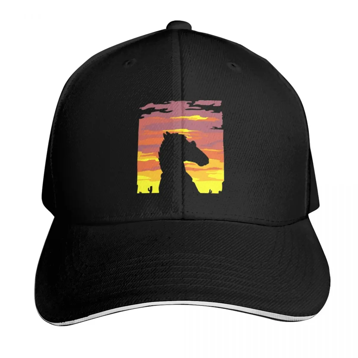 EVENING SHADOW Baseball Cap Sun Protection UPF 50+ Breathable Mesh Back Adjustable Buckle Closure