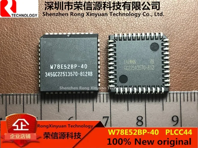 

100% New original.W78E52BP-40 W78E52BP PLCC-44. 8-BIT MTP MICROCONTROLLER