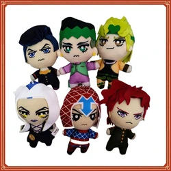 2023 New JOJO's Bizarre Adventure Cute Plush Doll Bruno Kujo Jotaro Anime Two-dimensional Gift Doll Children's Birthday Gift