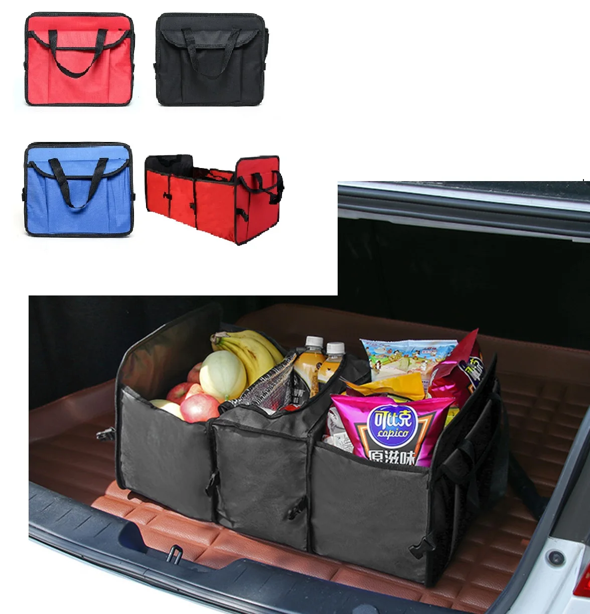 Universal Car Seat Terug Organizer Multi-Pocket Opbergtas Tablet Houder Bagage Doos Automobiles