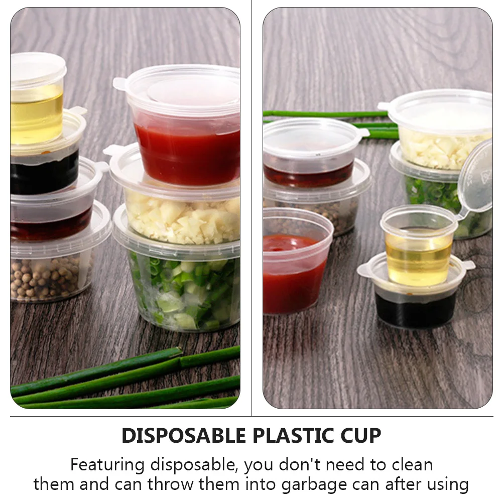 

Portion Cup Sauce Cup Seasoning Cup Spice Storage Cup Cups for Sauce