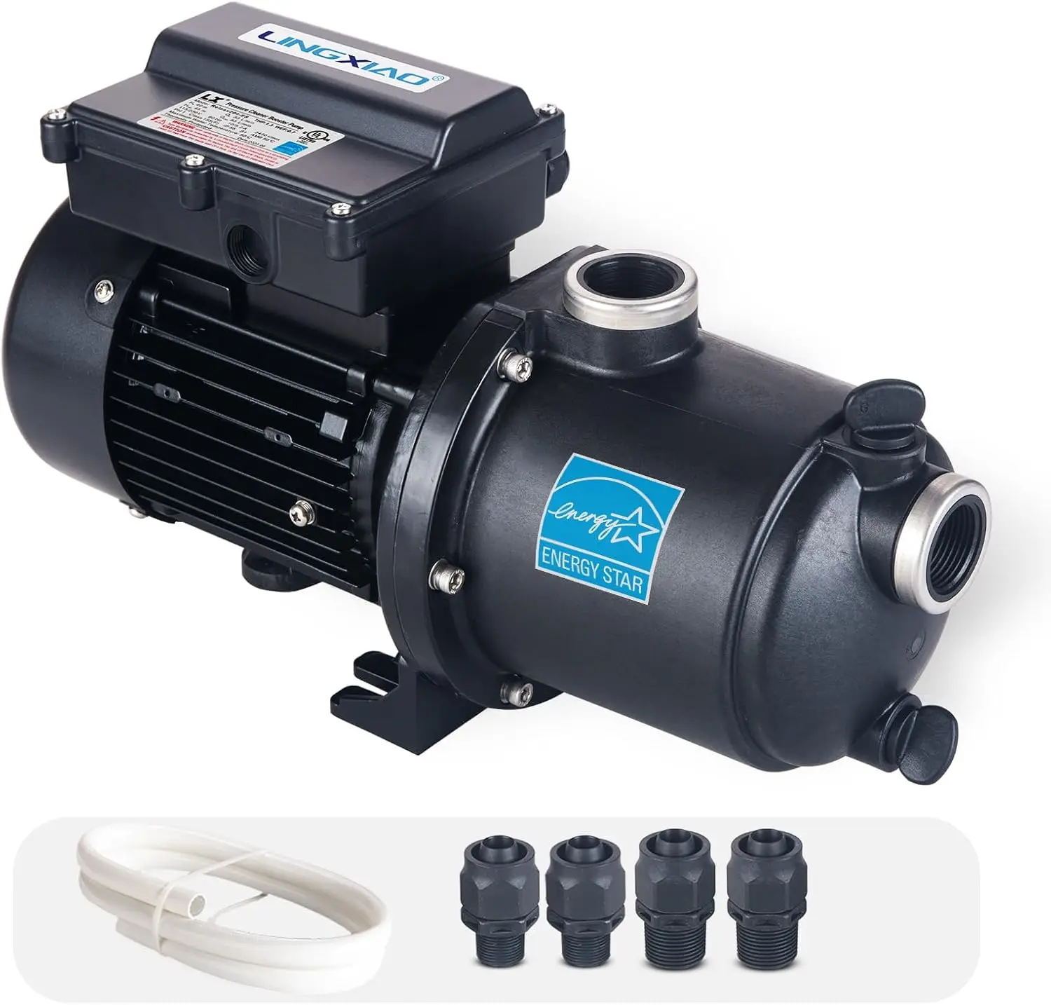 Pool Booster Pump 3/4 HP for Pressure Pool Cleaners PB460 180-480, EC-LA01N, OEM Booster Pump 3/4 HP, 115V or 230V, 60PSI, Energ
