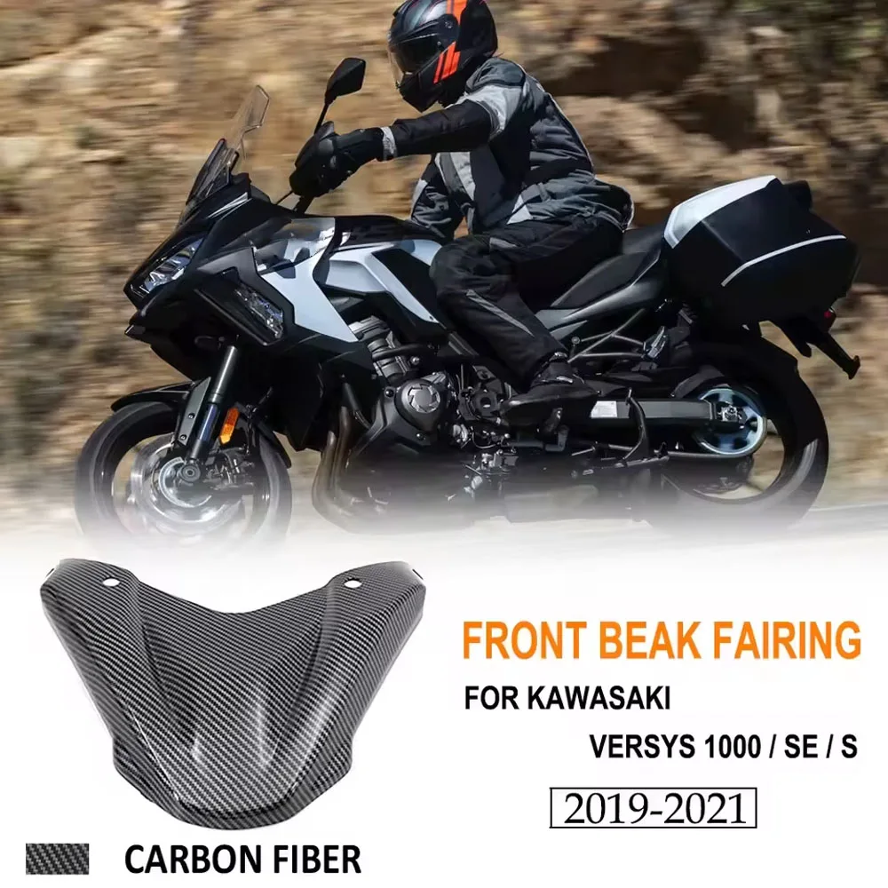 

For Kawasaki Versys 1000 S SE 2021 2020 2019 Versys1000S/SE Front Beak Motorcycle ​Fairing Extension Wheel Extender Cover