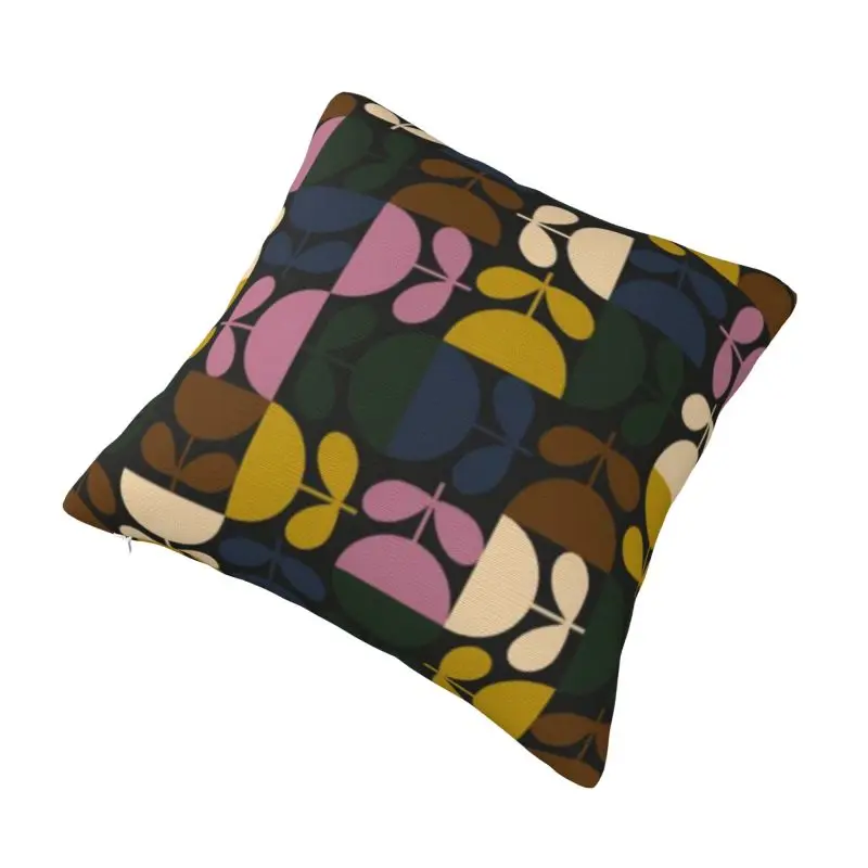 Custom Luxury Orla Kiely Multi Stem Cushion Covers 45x45cm Velvet Abstract Scandinavian Floral Pillow for Car Square Pillowcase