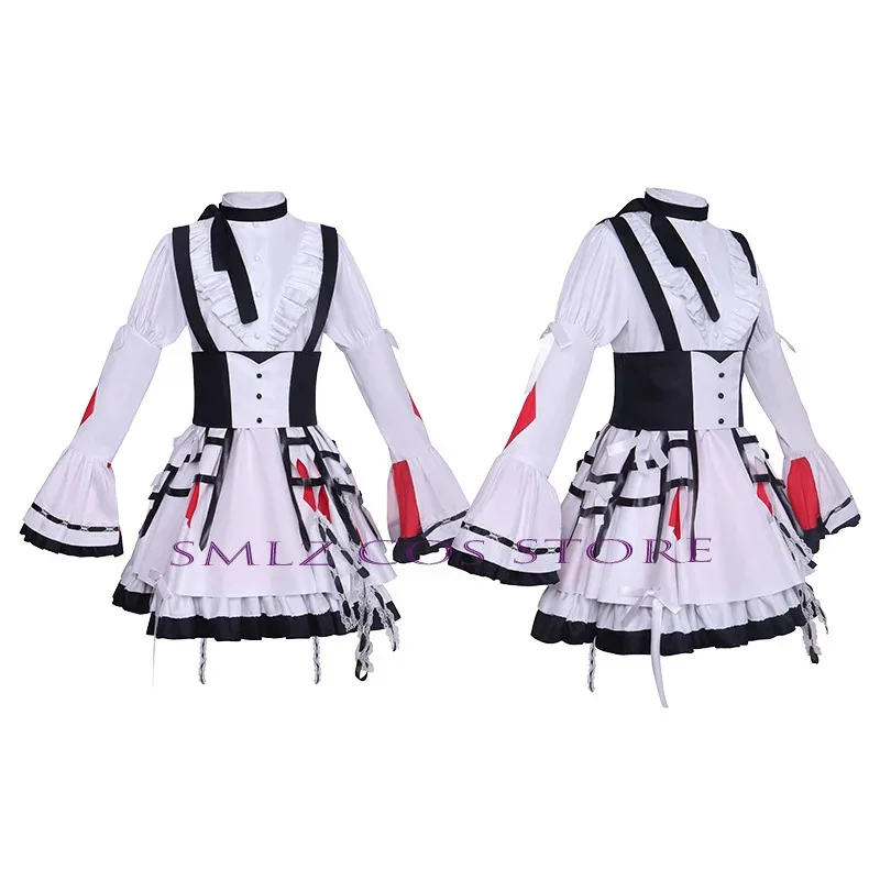 aa69MZK Akiyama Cosplay Anime Project Sekai Costume Mizuki Dress Role Party Christmas Halloween Carnival Girl Suit for Wo
