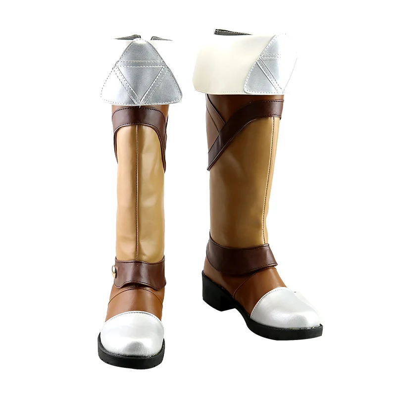 애니메이션 공주 코스프레 부츠 신발 할로윈 의상 여성 신발