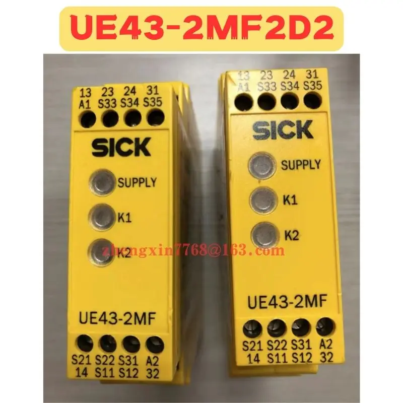 

Used Safety Relay UE43-2MF2D2 UE43 2MF2D2 6024893 Normal Function Tested OK