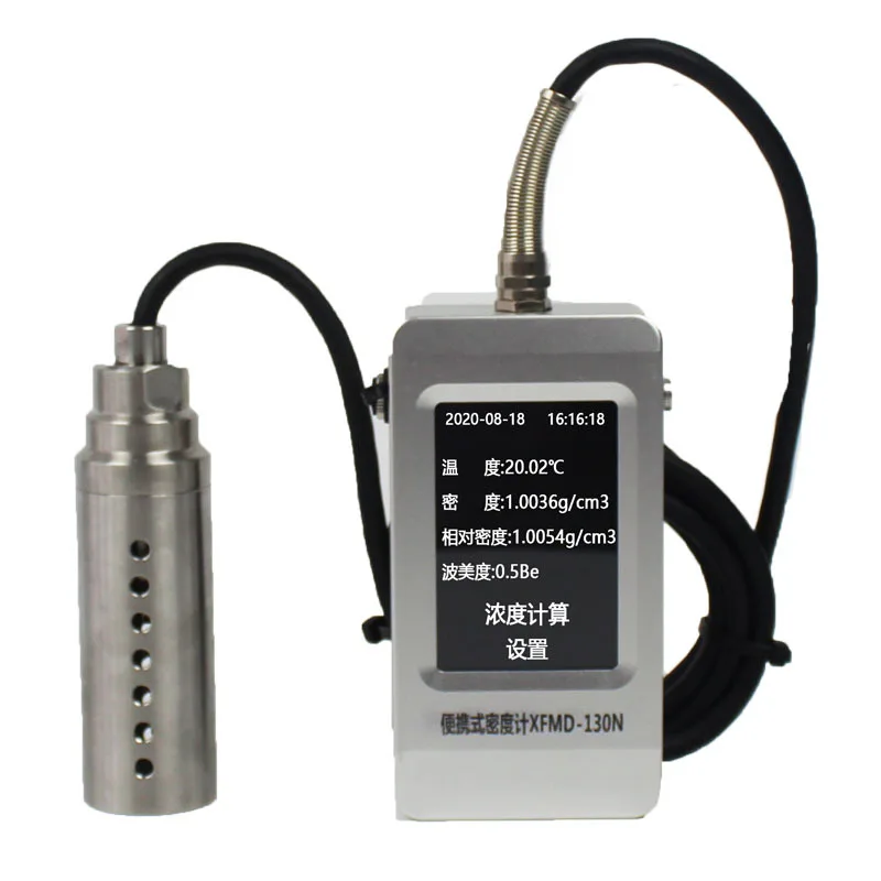 Portable Density Meter Handheld Oil Density Meter Digital Display Hydrometer High Precision Digital Density Meter