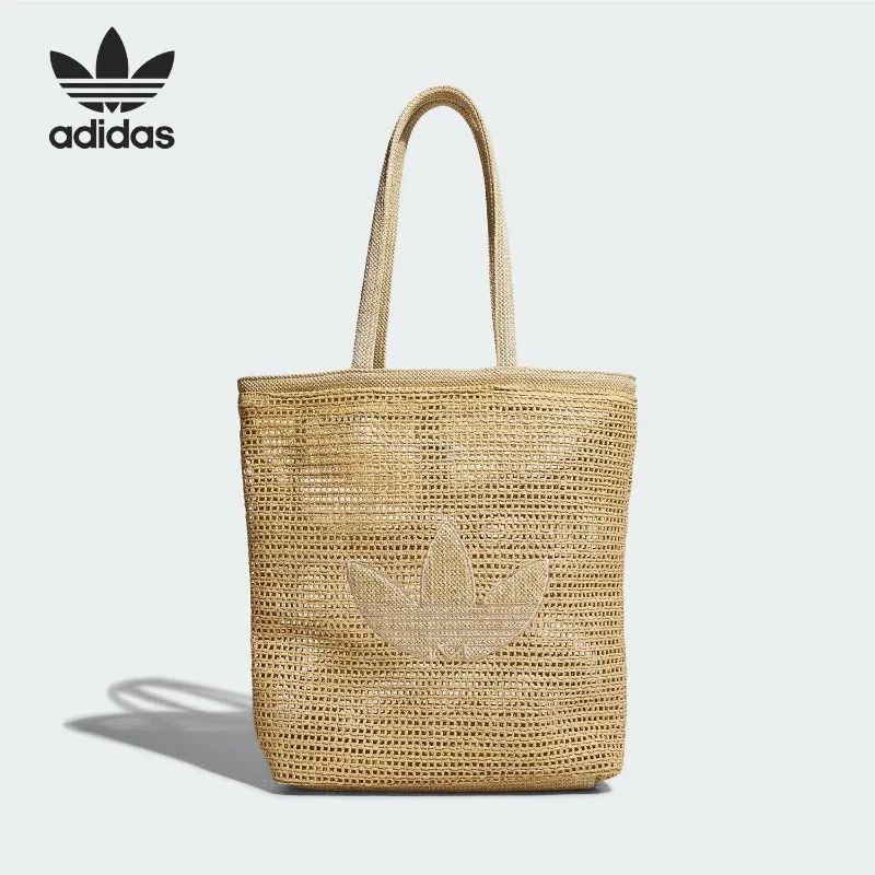 Adidas Clover Women's Fashion Hollow Knitted Large Capacity Shoulder Bag KC1421