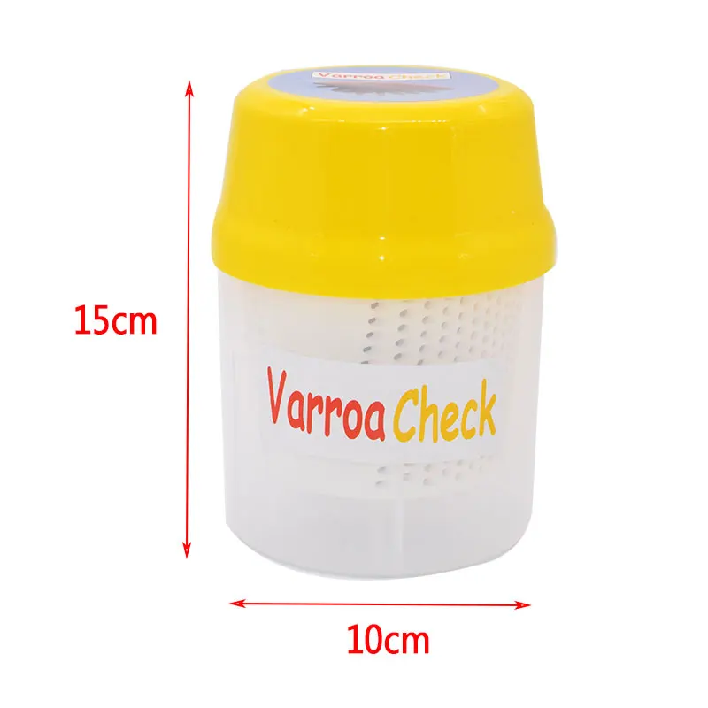 

Varroa Easy Check, Varroa Mite Test Bottle,Varroa Mite Test, Beekeeper Supplies, Beehive Equipment, Bees Beekeeping Tools