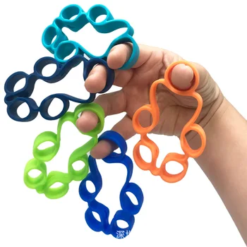 6.6-11Lb Siliconen Handtrainer Vinger Versterker Grip Kracht Vinger Revalidatie Training Tools Rotsklimmen Training