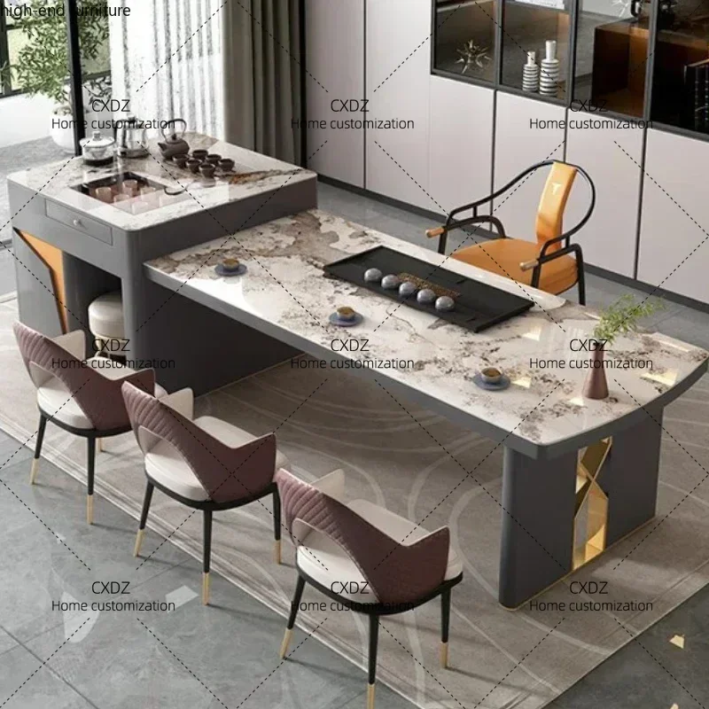 XX Advanced Homestay Dining Tables Restaurant Fashion Kitchen Modern Dining Tables New Style Home Furniture