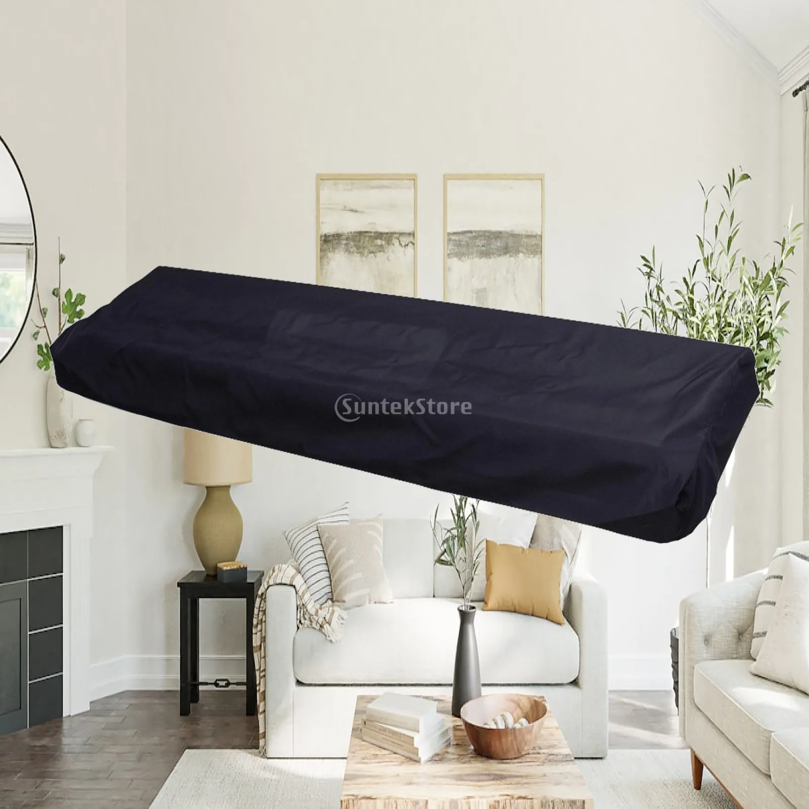 88-Key Digital Piano Cover Long-Lasting Digital Piano Dust Cover Electronic Organ Covering Washable Portable for Storage