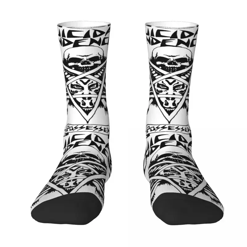 Suicidal Tendencies Punk Suicidal Men Women Round neck Socks Cycling Novelty Spring Summer Autumn Winter Stockings Gift