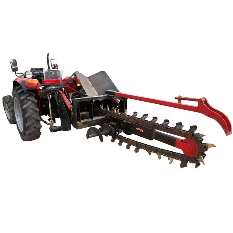Agriculture Tractor Digger Chainsaw Ditcher Trencher Machine for Farm