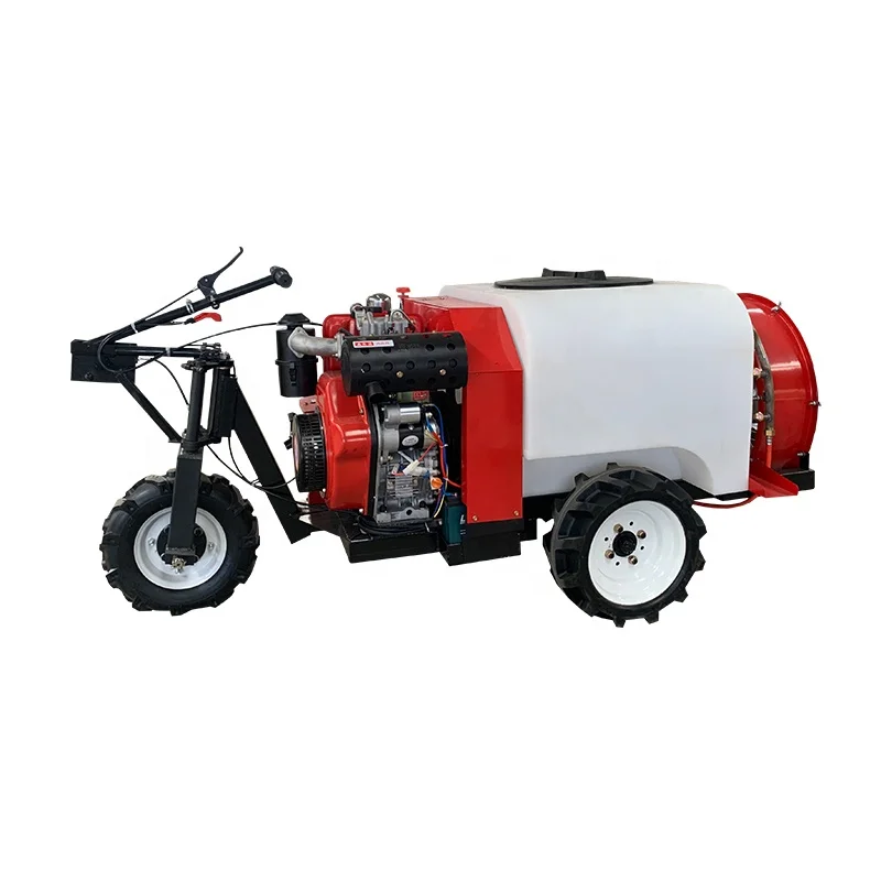 Self-propelled Air-feeding Spray Medicine Orchard Spraying Machine Traction Front And Rear Misting Machine