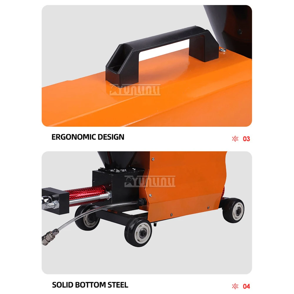 Grouting machine liquid coil bottom oil waterproof paste grouting machine construction machinery grouting spraying machine