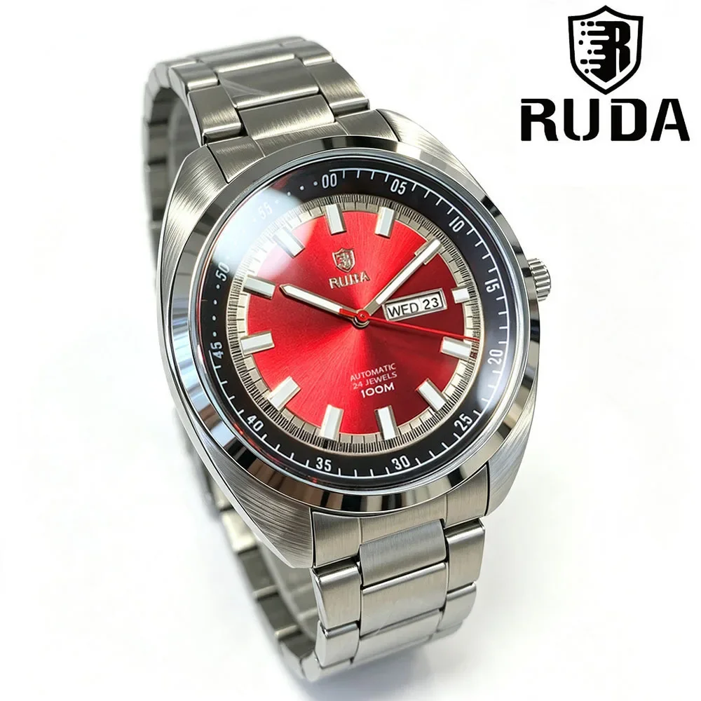 2027 hot-selling popular fashion new RUDA men's quartz watch three-pin business leisure watch manufacturers wholesale
