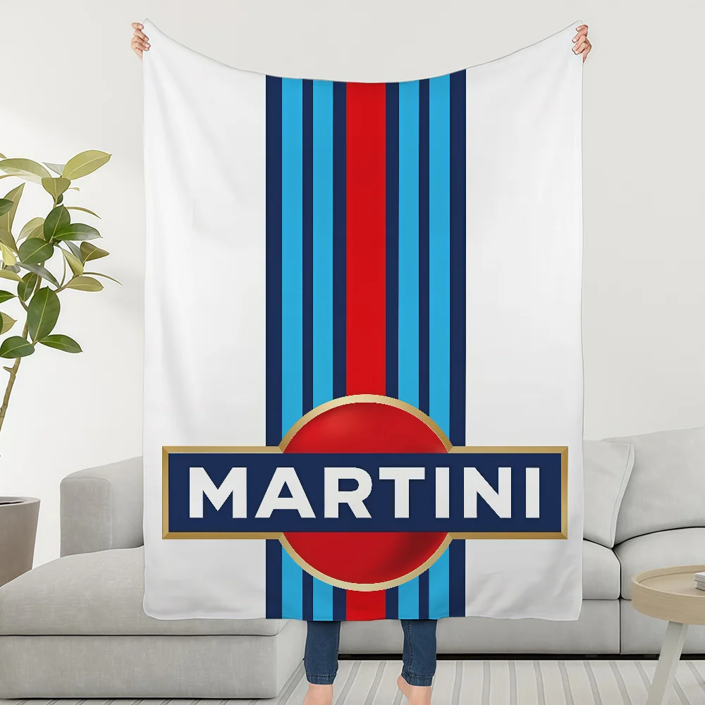 Car Cool Fashion R-Racing M-MartiniSES-ES Blanket Throw Super Cosy Plush Living Room Sofa Couch Childish Birthday Gifts