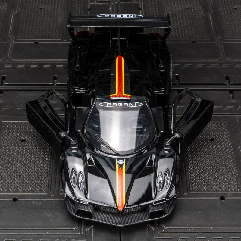 CCA 1:31 باجاني زوندا سبيكة نموذج سيارة الحلي جمع الصوتية البصرية التراجع لعبة أطفال هدية اتقان غرامة #3