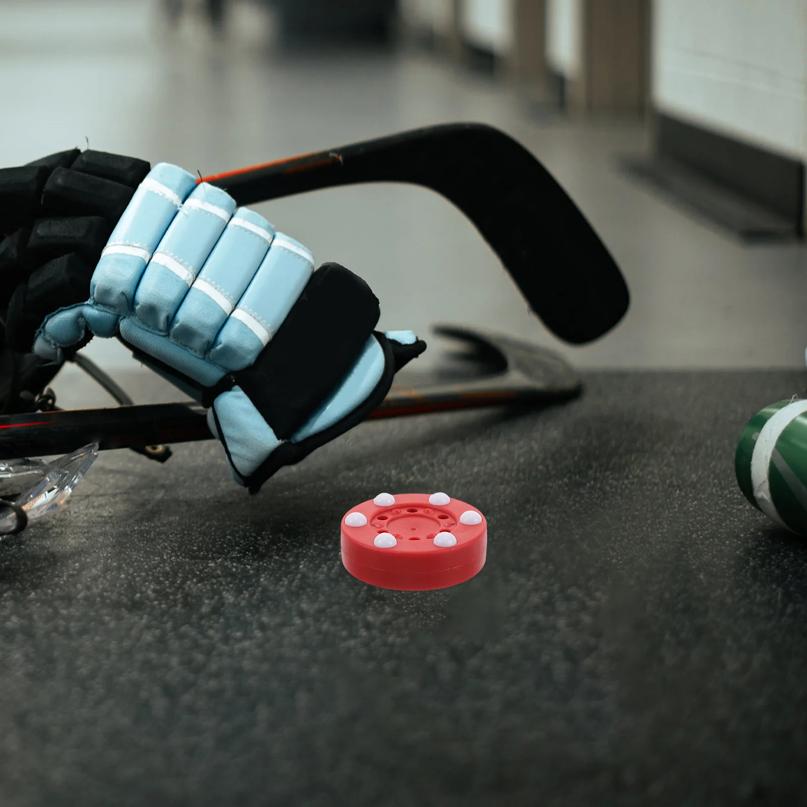 1 قطعة عفريت التدريب المهني الأسطوانة لشارع ملعب الهوكي في الهواء الطلق داخلي الرياضة عفريت مجموعة الطابق هوكي والعتاد فريق الرياضة