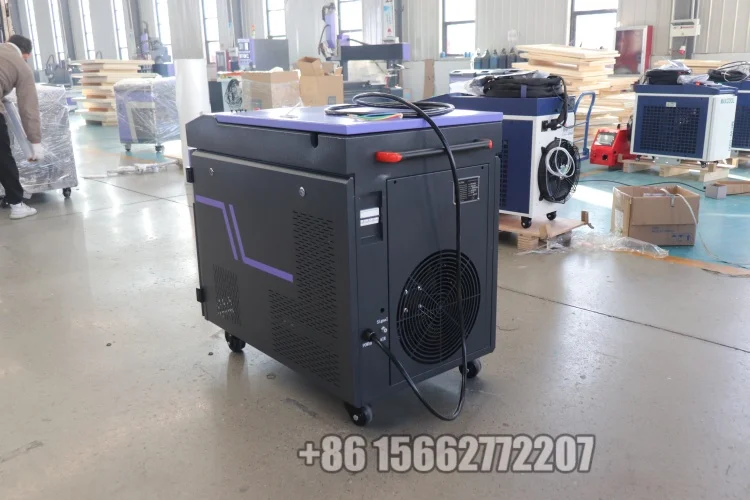 3000W Portable Laser Cleaning Machine Handheld Metal Oxide Layer Clean Laser Rust and Paint Removal Machine