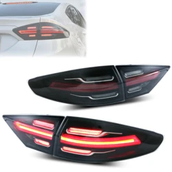 LED Tail Lights for Ford Mondeo MK V Fusion 2013-2016 Start-up Animation Sequential Turn Signal Rear Lamps Assembly