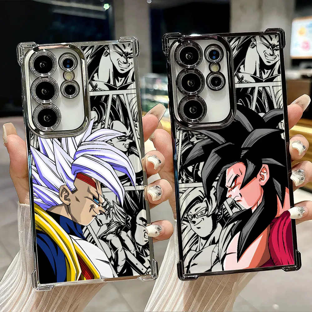 

Dragons Balls GT Saiyans Vegeta Goku Funda For Samsung S26 Phone Case For Galaxy S25 FE S26 S24 S23 S22 S21 Ultra S20 Plus Cover
