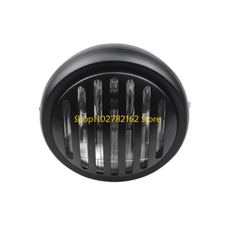 

547B Unique Antique Motorcycle Scooter Grille Headlight Smooth Detailing Corrosion Resistant Waterproof for CG125 Enthusiasts