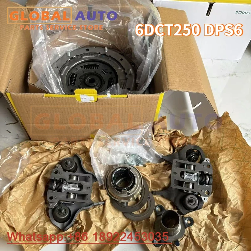 original New Transmission Dual Clutch With Fork 6020008000 Suit For luk FORD FOCUS 1.6L 2.0L 11-18  6DCT250 DPS6