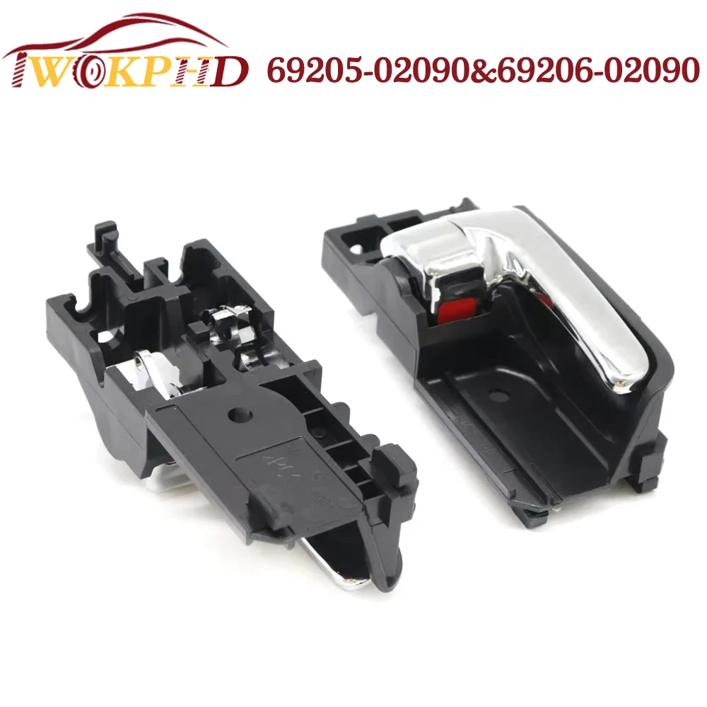 

Car Inside Interior Door Handle Front Rear Left Right 69205-02090 69206-02090 Fit For Toyota Matrix 05-08 Scion tC 05-10