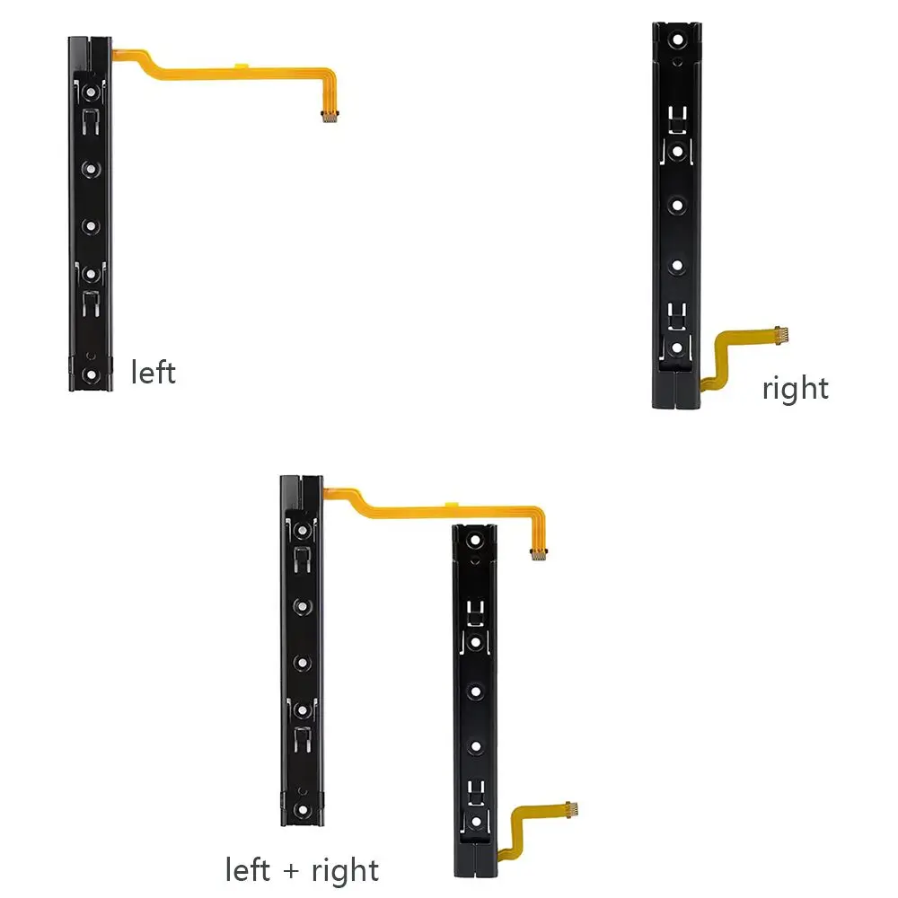 Left+Right Replacement Rail Slider Set Flex Cable for Nintendo Switch Joy-Con