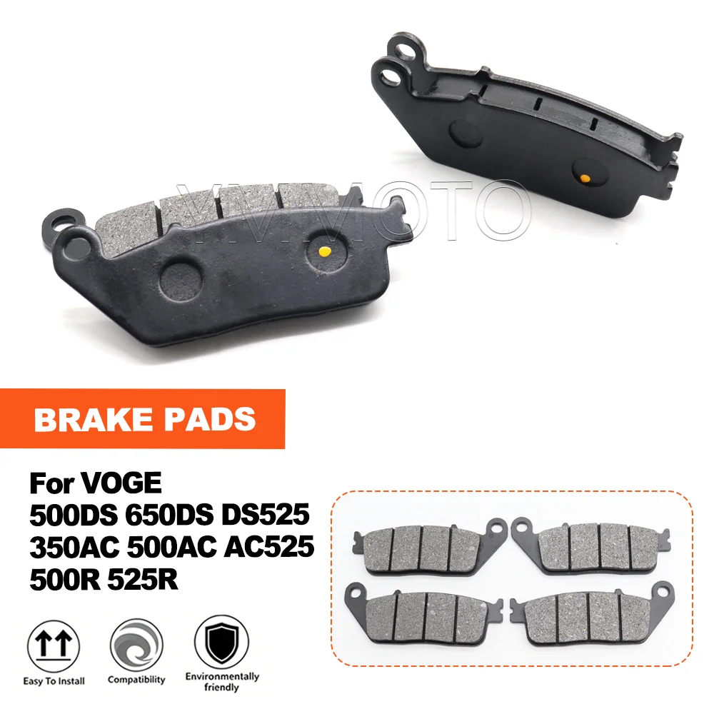 Motorcycle Brake Pads - ผ้าเบรกหน้ามอเตอร์ไซค์สำหรับ VOGE 500DS 650DS DS525 350AC