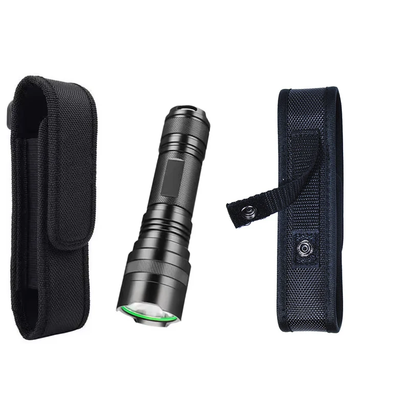 

1 шт. нейлоновая кобура для уличного фонарика, защитный чехол для фонарика, аксессуары для походов